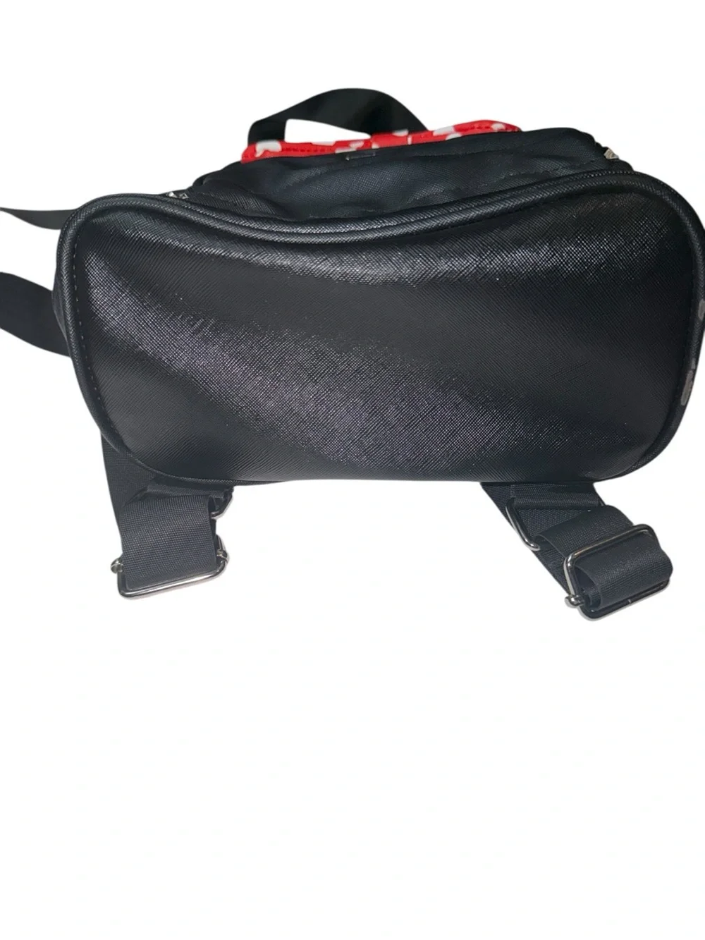 Disney Black Mini Backpack with Red Polka Dot Bow and Ears